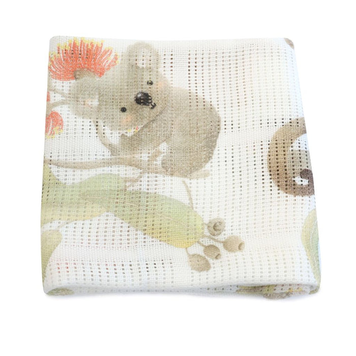 Bubba Blue Aussie Animals Cellular Blanket