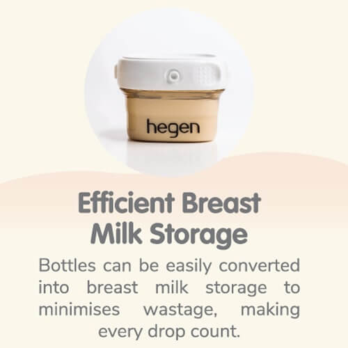 Hegen PCTO™ Breast Milk Storage Lid White (1 Pack)