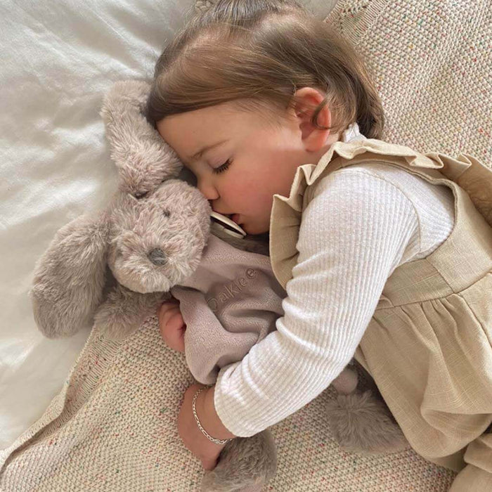 Jiggle Giggle Bunny Comforter - Grey
