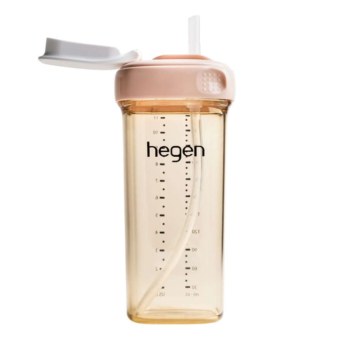 Hegen PCTO™ 330ml/11oz Straw Cup PPSU Pink (9 months and above)