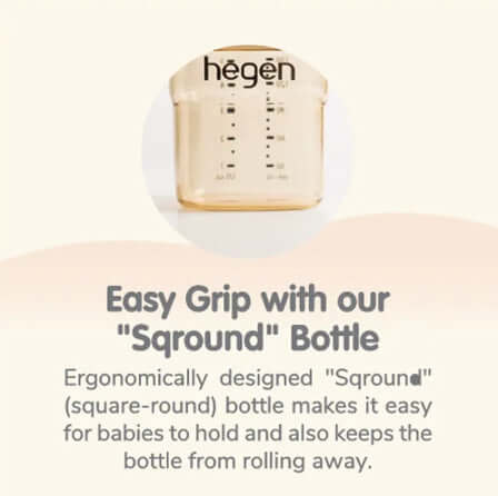 Hegen PCTO™ 330ml/11oz Straw Cup PPSU Grey (9 months and above)