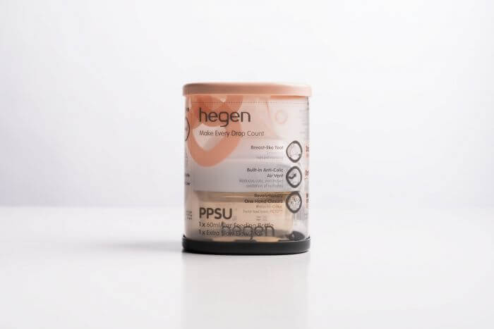 Hegen PCTO™ 60ml/2oz Feeding Bottle PPSU with Extra Slow Flow Teat (0 months)