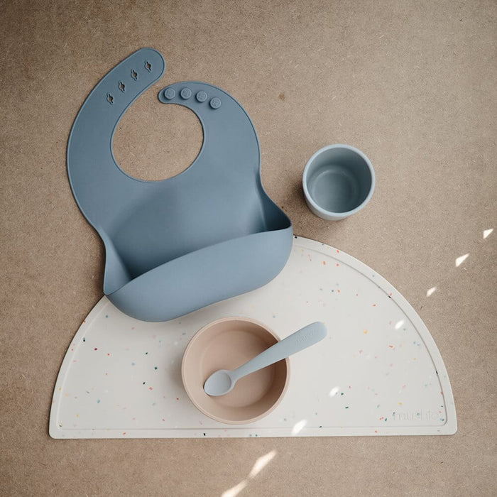 Mushie Silicone Bib - Tradewinds