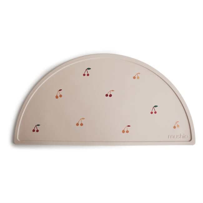 Mushie Silicone Mat - Cherries