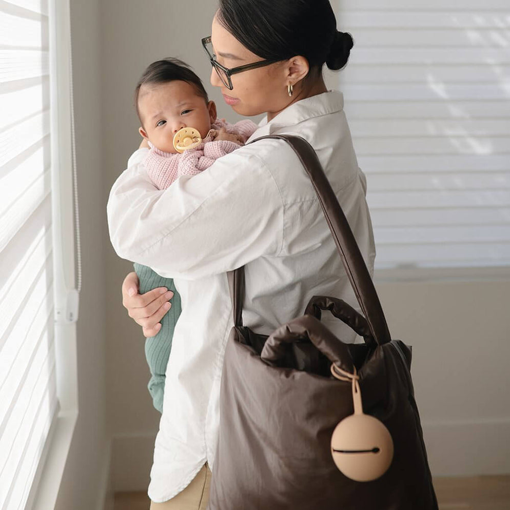 Mushie Pacifier Case - Natural