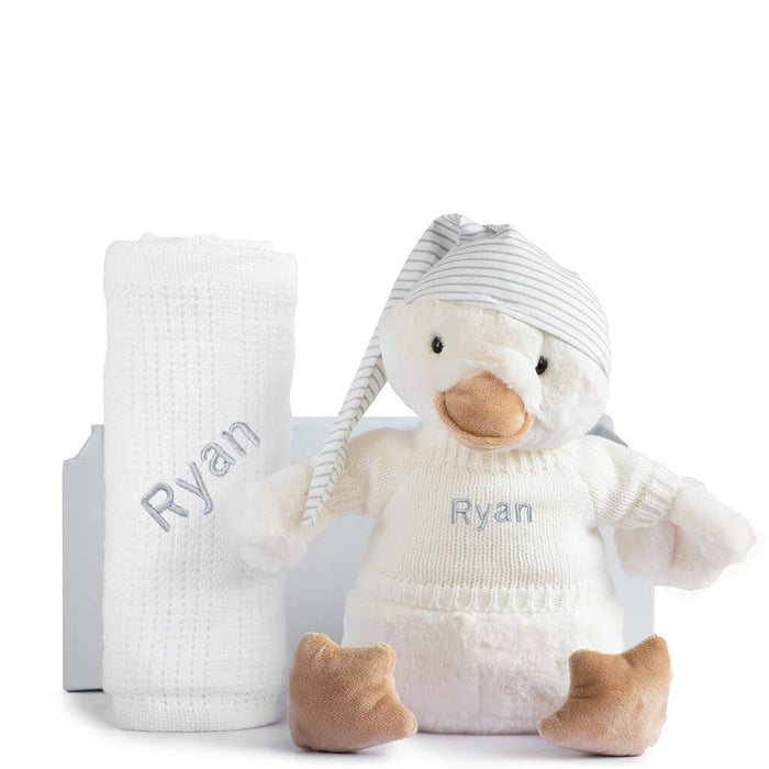 Ducky Set - White Blanket