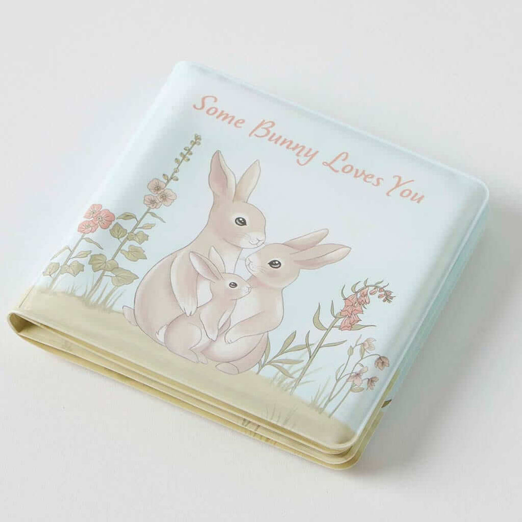 Jiggle & Giggle Goodnight Bunny Fabric Book & Bunny